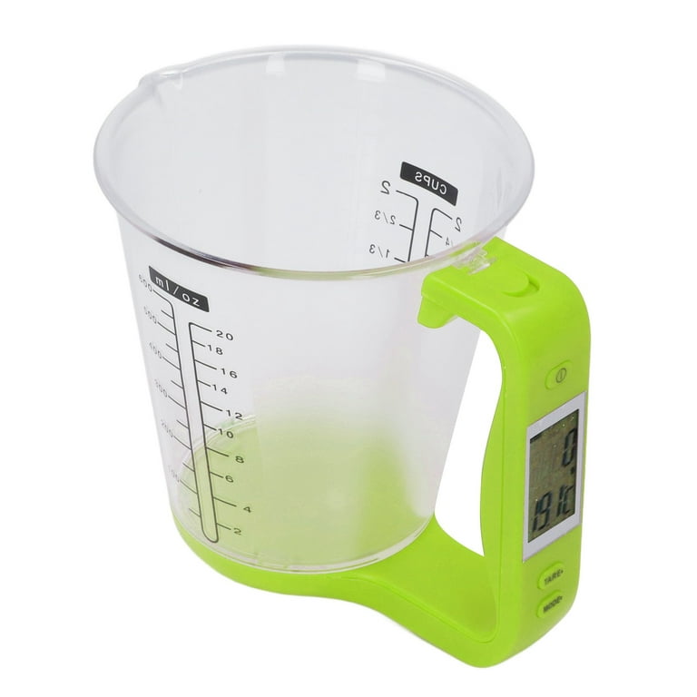 Electronic Measuring Cup LCD Screen Kitchen Used Gram Cup Scale Digital  Beaker Weigh Temperature Food Scale