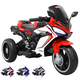 thumbnail image 1 of Moto Eléctrica Deportiva para Niños 3 Ruedas Bluetooth Dos Baterias 6V a partir de 3 Años - Rojo, 1 of 8