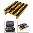 thumbnail image 3 of Tablero de efectos de guitarra, tablero de efectos, pedalboard con bolsa, monobloque, dispositivo de montaje de fuente de alimentación para guitarra kusrkot Pedal de efectos, 3 of 8