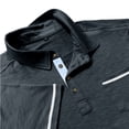 thumbnail image 5 of Qwertyu Mens Casual Polo Shirts Athletic Short Sleeve Classic Button Tees Slim Fit Shirt with Pocket Dark Gray M, 5 of 5