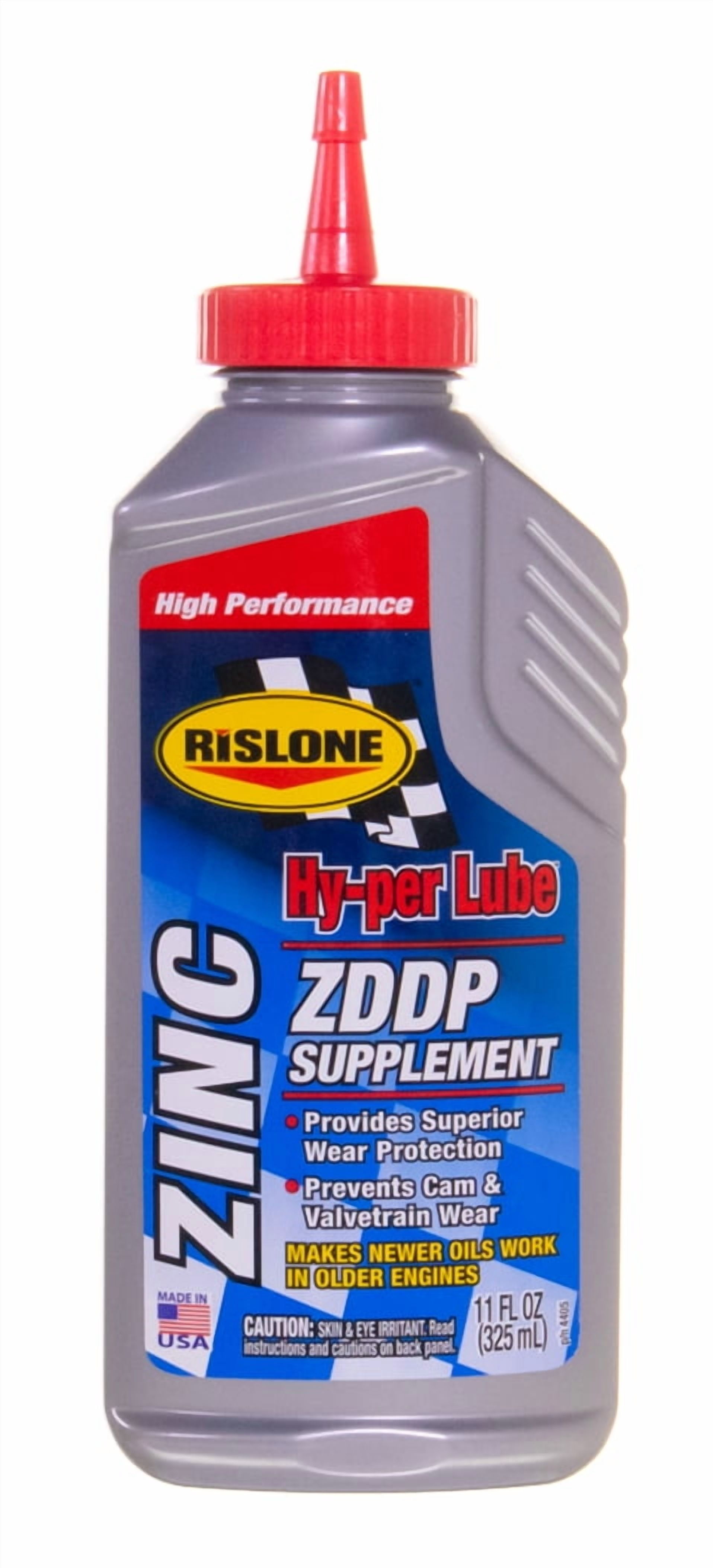 (2 pack) Rislone Hy-per Lube Zinc ZDDP Supplement, Automotive Additives, 11 oz