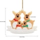 thumbnail image 2 of Adornos Colgantes Para Árbol De Navidad 2021 Con Cordón Fawn Family 2-6 Personas Diy Nombre Bendición Colgante Regalo Para Amigos O Familiares Kearding AP006895-04, 2 of 6