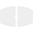 thumbnail image 4 of 32"W x 21 3/8"H x 2"ID x 17 1/4"C x 1"P Kailey Architectural Grade PVC Contemporary Ceiling Medallion, Two Piece, 4 of 11
