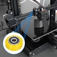 thumbnail image 5 of 8 Pcs Roue d'Imprimante 3D avec Roulement Linéaire 625RS, Roue à Poulie en Plastique pour Imprimante 20D, Jaune, 5 of 5