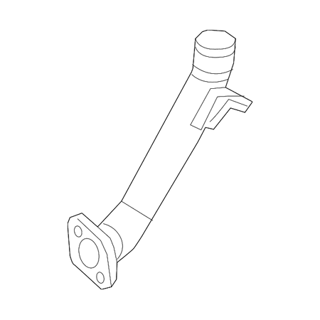 Genuine OE Honda Pipe Assembly A, Inter-Cooler In 17283-5PA-A00