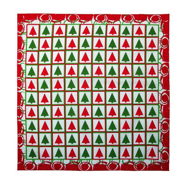 Mtl Holiday Christmas Tree Checkers Bandana Usa Made Walmart Com Walmart Com