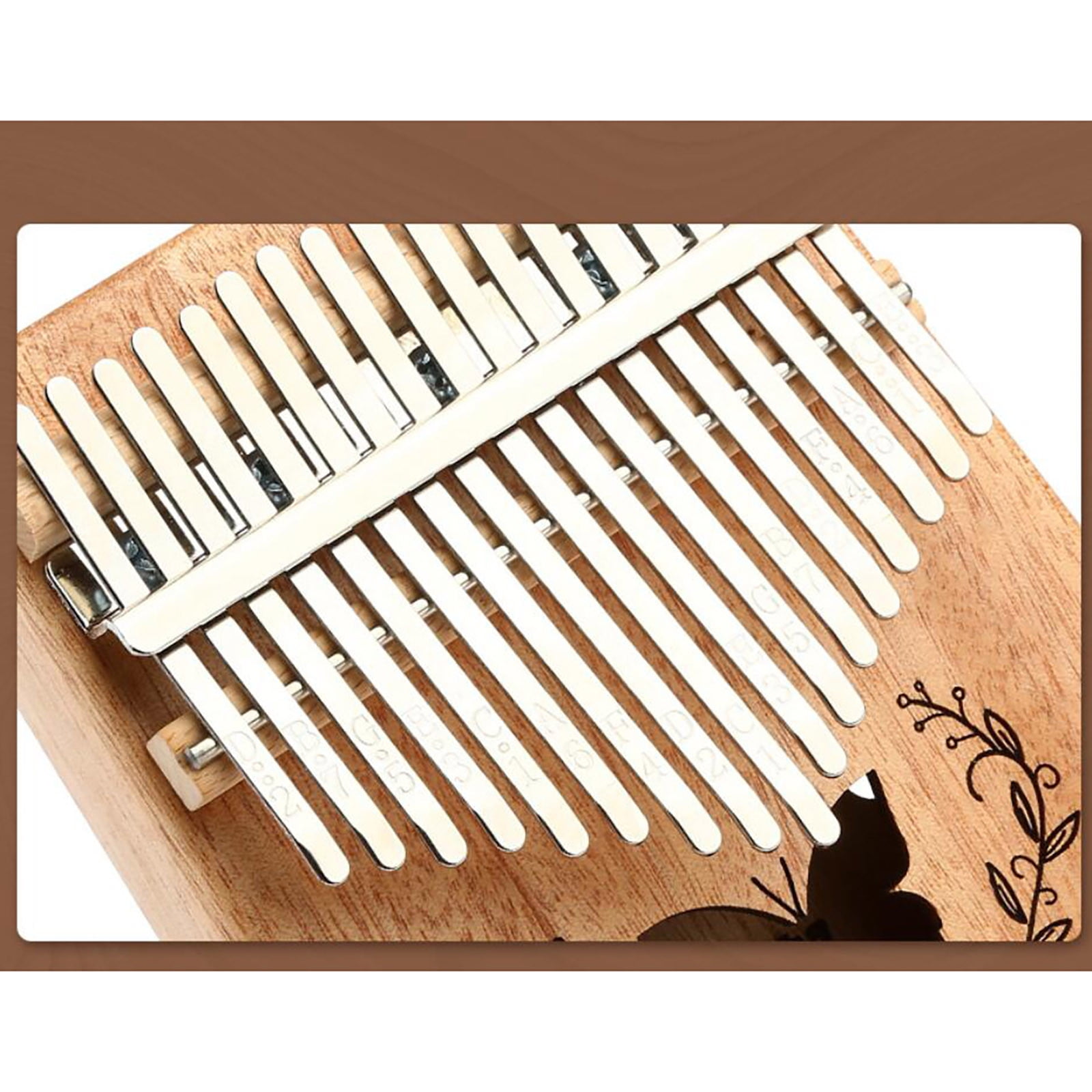 Mini Thumb Piano, 17-Key Kalimba, Portable Musical Instrument, Acrylic Marimba, Includes Tuning Hammer, Great Gift For Beginners And Pros