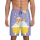 thumbnail image 1 of Fotbe Corgi Washing in Bathtub Pantalones Cortos de Pijama para Hombre, Ropa de Dormir, Pantalones de Pijama Cortos para Hombre-X-Large, 1 of 6