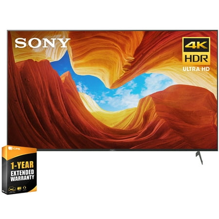Sony XBR75X900H 75 inch X900H 4K Ultra HD Full Array LED Smart TV 2020 Model Bundle with Extended Care Package