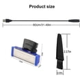 thumbnail image 2 of lInMei Electric Shaver Replacement Head and Replacement Charger Compatible with 1st Generation Micro Trimmer Solo Shaver for Men with 1 Shaver Charger Cable 2 Shaver Head 2 Clean Brush, 2 of 8