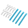 thumbnail image 2 of RC Corps de Poteau, Alliage d'Aluminium Facile Installation RC Voiture ShellColumn Remplacer les Accessoires avec R Broches pour la Télécommande Voiture Bleu, 2 of 8