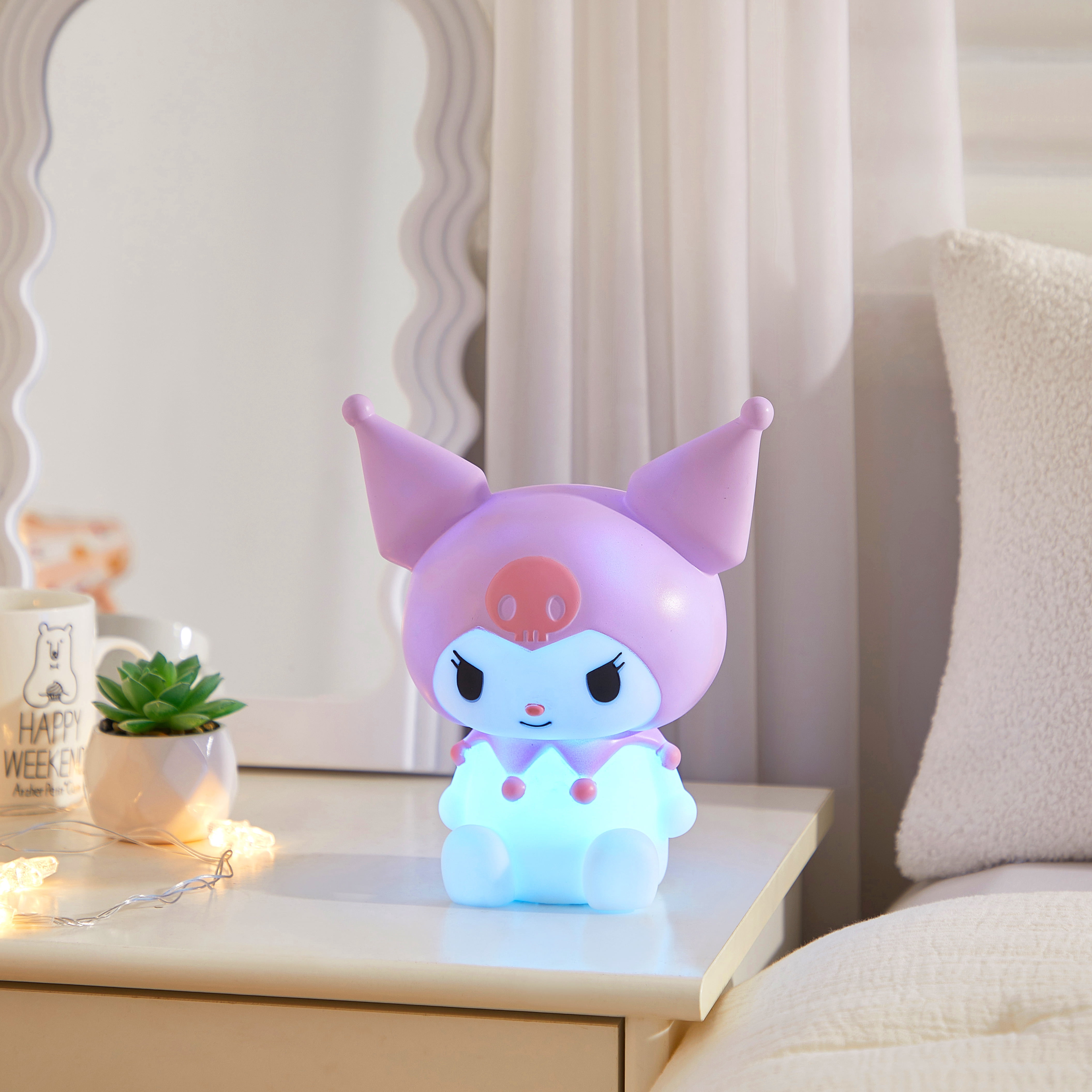 8" Kuromi Jumbo Squishy LED Mood Night Light