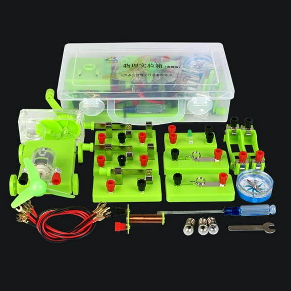 Hevirgo Basic Circuit Electricity Magnetism Learning Kit Physics Aids Kids Education Toy