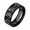 Gold, variant on Men Stainless Steel Rabbit Engraved Band Ring Silver Size 10