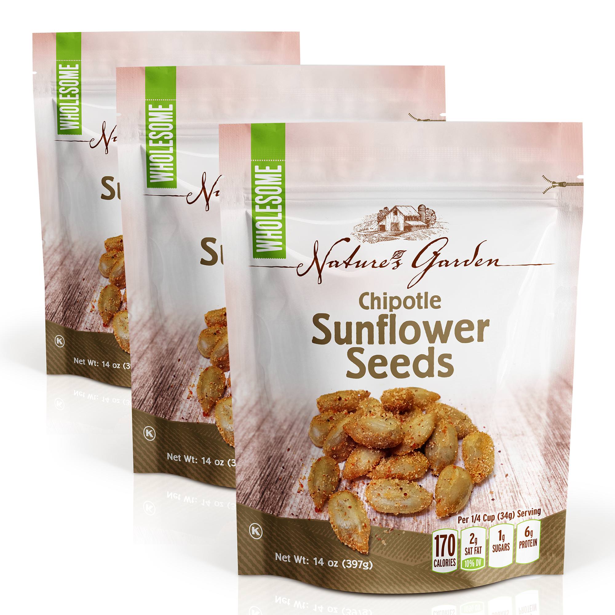 NATURE'S GARDEN SUNFLOWER SEEDS CHIPOTLE