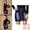 Dark Blue, variant on Women's Denim Stretchy Zipper Front Bodycon Jean Skirt M Dark Blue