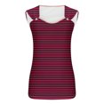 thumbnail image 4 of Puntoco Camisetas sin mangas para mujer Camiseta sin mangas con estampado de mujer Camiseta sin mangas suelta, 4 of 4