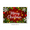 2A, variant on Festive Red Christmas Banner with Leafy Greenery Glowing Lights and Snowflakes Backdrop Decoration for Christmas Parties Holiday Celebrations Family Gatherings Photo Booths