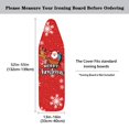 thumbnail image 5 of HELLHERO Merry Christmas Iron Board Covers 15x54 Inches Resists Scorching and Staining Polyester Fabric Elasticized Edge Resist, 5 of 5