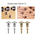 thumbnail image 4 of Pair of String Trees/Retainers For Strat Guitars - Black OR GOLD NEW F1I9, 4 of 8
