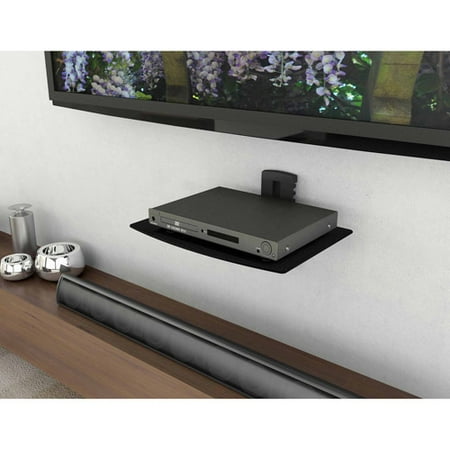 Sonax DVD Wall Shelf, Black
