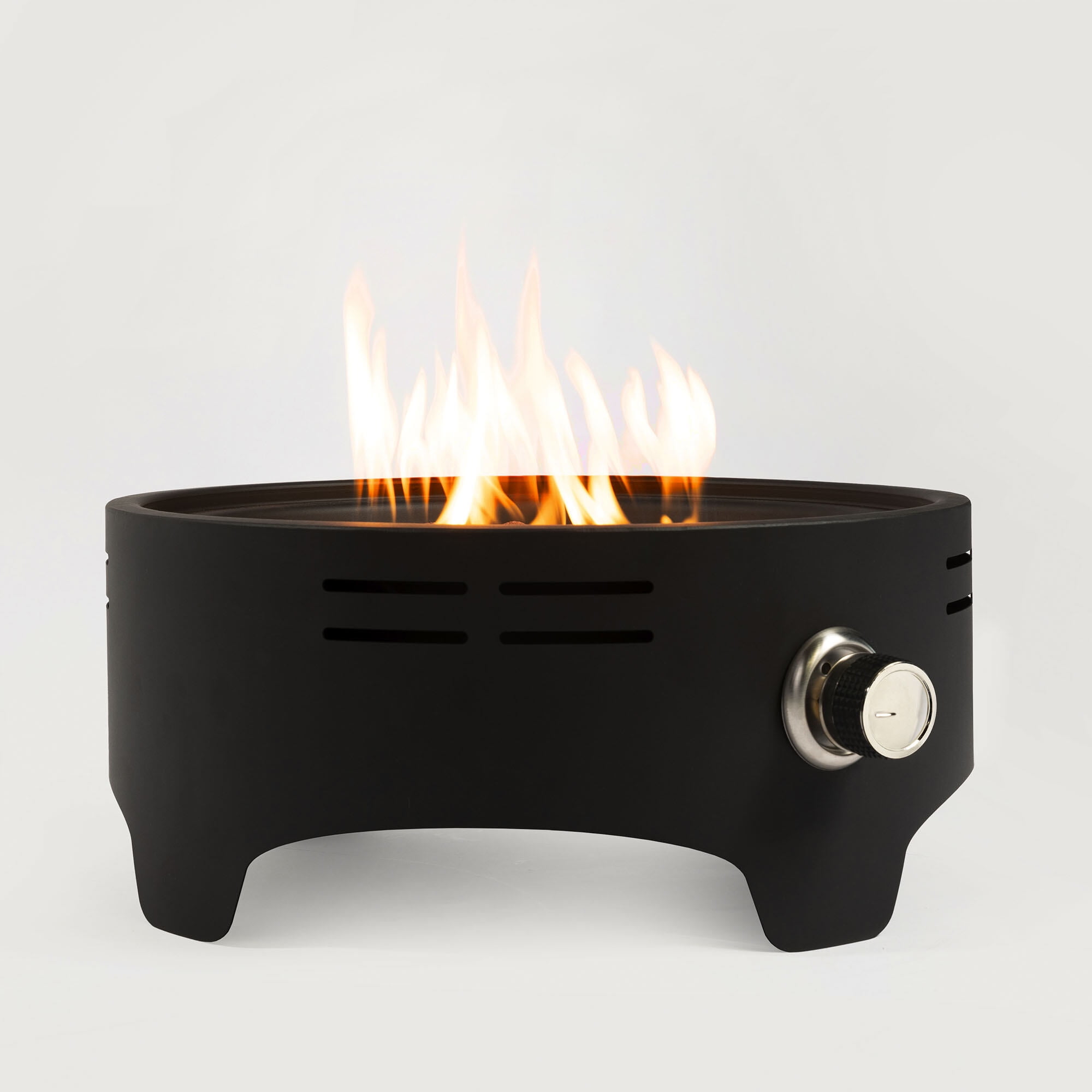 Patio Heater 15" Propane Tabletop Gas Fire, 40000 BTU Round Steel Fire Pit for Outdoor living room Garden Balcony -Black,Outdoor Space Heater