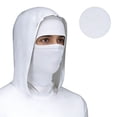 thumbnail image 2 of Xuyuer Women’s UPF 50+ Sun Protection Hoodie with Face Mask Neck Gaiter Breathable Long Sleeve Shirt for Hiking Fishing, 2 of 6