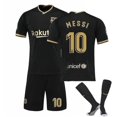 thumbnail image 1 of FotbollssatsförbarnHemmaBortaT-shirtSet21/22-2021BarcelonaAwayMessi10Kids26(140-150), 1 of 2