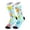 Sky Blue, variant on FYEGRE Unisex Easter Holiday Crew Socks, Cute Bunny & Egg Print Mid-Calf Socks, Soft Breathable Stretchy Socks for Easter Party, Spring Outings & Daily Wear Light Green One Size