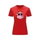 thumbnail image 2 of Playera Blusa Con Estampado De Santa Fashion Con Lentes Y Chicle Ropa De Mujer Color Rojo Talla Mediana Marca Emil SaEs, 2 of 4