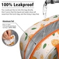 thumbnail image 5 of Lunch Bag Lunch Box for Women Reusable Insulated Lunch Bags,Water-Resistant Orange Print Cooler Lunch Tote Bag, Large Capacity for Work Travel Picnic, 5 of 6