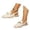 Beige-E, variant on Women‘s Black Animal Print Buckle Mules - Memory Foam Insole - Low Heel - Casual Mule Shoes【Slip On Backless Loafers】【Business Commute Comfort Flats】