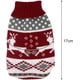 thumbnail image 2 of Suéter cálido para perros, ropa para perros y gatos, suéter navideño para mascotas, suéter suave y grueso para mascotas, jersey de cuello alto de punto para gatos y perros en clima frío, rojo, 2 of 5