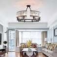 thumbnail image 4 of Modern Elegant Round Chandelier Ceiling Light Crystal Droplets Simply Stunning Effect crystal chandelier My Lux Decor Round, 4 of 6