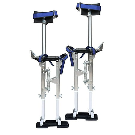 

munirater Aluminum Alloy Stilts 18 -30 Adjustable Drywall Stilts Painters Finishing Tool