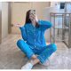 thumbnail image 2 of KPOP BTS 2022 Tinytan Lechoso Algodón Manga Corta Pijama Conjunto De Ropa De Dormirpangjing, 2 of 4