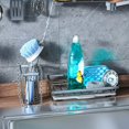 thumbnail image 4 of Hyasfey Sponge Holder Kitchen Sink Organizer with Drain Tray Rustproof Corrosion Resistant Sink Caddy Storage Holder, 4 of 8