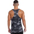 thumbnail image 2 of Hansber Men's Sleeveless Shirt Tank Tops Undershirt Muscle Tee Tops Gym Workout Athletic Bodybuilding Charcoal Grey 3XL, 2 of 7