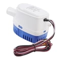 thumbnail image 1 of Bomba de agua CC automática con interruptor de flotador, 24 V, 1,9 A, elevación de 4 m para uso en sentina y sumergible, 1 of 8