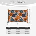 thumbnail image 4 of Easygdp Whimsical peony blossom Pillowcase, Cool Pillowcase, Lightweight, Breathable, Skin Friendly Pillowcase, Hidden Zipper (No pillow core)-16"x24", 4 of 6