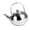 L, variant on Ergonomic Handle Stainless Steel Teas Kettle with Infuser Teapot with Heat Resistant Handle for Parties