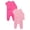 PINK FROST/ SURF PINK, variant on Baby Gender Neutral Zip Front Coverall, 2-Pack, Sizes Preemie-6/9 Months