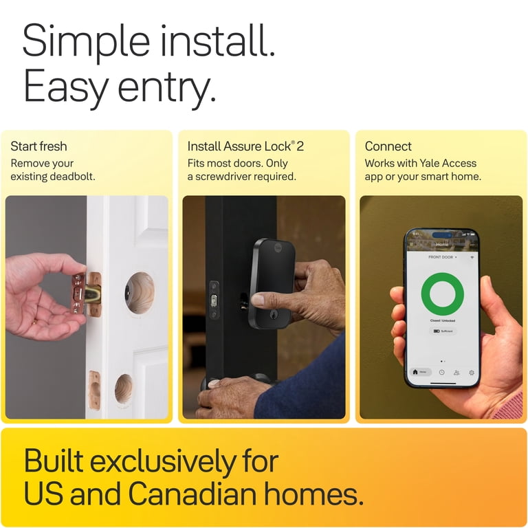 Yale Assure Lock 2 Touchscreen Keypad Deadbolt with Bluetooth photo 4