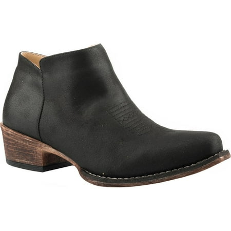 

Roper Womens Sofia Snip Toe Casual Boots Ankle Low Heel 1-2