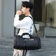 thumbnail image 4 of Bolsa De Ejercicios Oxford Fitness Bag Mochila deportiva de mano para fútbol al aire libre (negro), 4 of 5