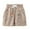 A-Khaki313, variant on XUELUO Little Girls Sports Plain Drawstring Elastic Waist Knitted Shorts Summer Outdoor Activities Casual Breathable Mini Shorts