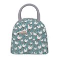 thumbnail image 1 of Fotbe Funny Chicken Bolsa de Almuerzo con Estampado, Lonchera Aislada, Contenedor de Comida Reutilizable Tipo Cooler a Prueba de Fugas, 1 of 6