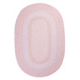 thumbnail image 1 of Colonial Mills Tapis BK78R144X144 Blokburst - Rose Blush Tapis Tressé Rond de 12 Pi, 1 of 1