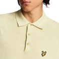 thumbnail image 3 of Lyle & Scott Mens Linen Blend Knitted Polo Shirt, 3 of 5
