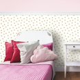 thumbnail image 4 of Small Gold Dot Peel and Stick Wallpaper, 4 of 10